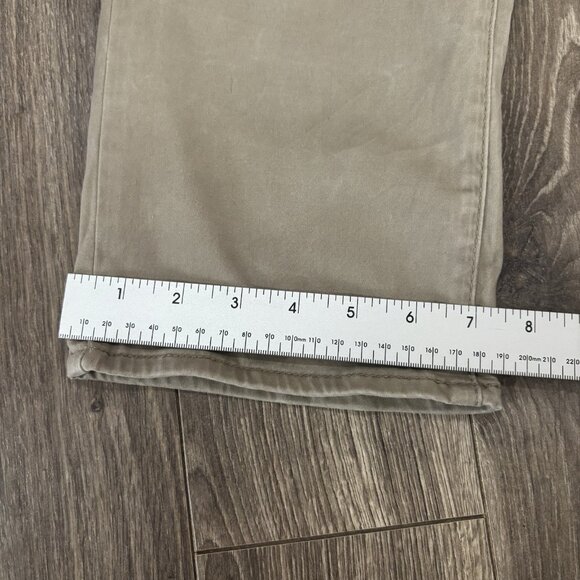 Lucky Brand 410 Athletic Straight Pants Mens 34x30 Beige Stretch Chino Casual - Picture 8 of 16